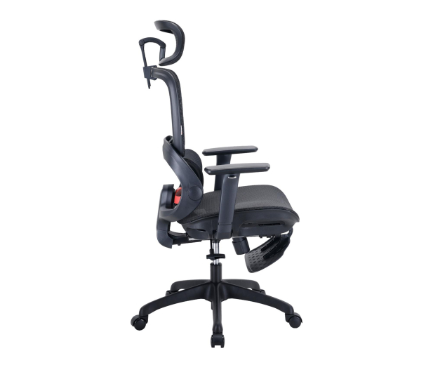Sihoo B100 Mesh czarny z podnóżkiem - 1605506 - zdjęcie 5